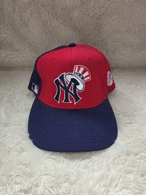 VTG 90's NY Yankees Sports Specialties Snapback Hat 20/80 Blend NWOT Deadstock